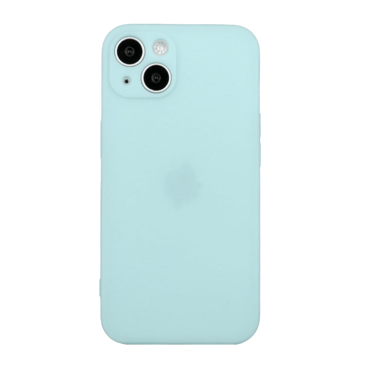 Straight Edge Solid Color TPU Shockproof Phone Case