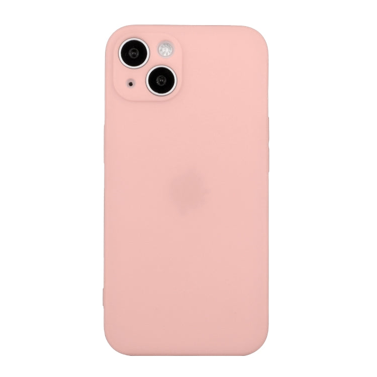 Straight Edge Solid Color TPU Shockproof Phone Case