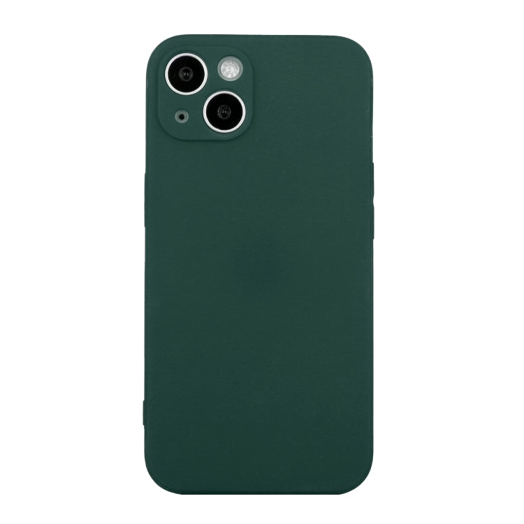 Straight Edge Solid Color TPU Shockproof Phone Case
