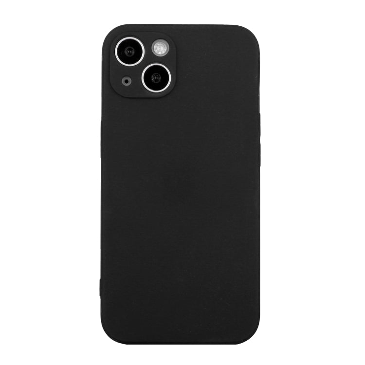 Straight Edge Solid Color TPU Shockproof Phone Case