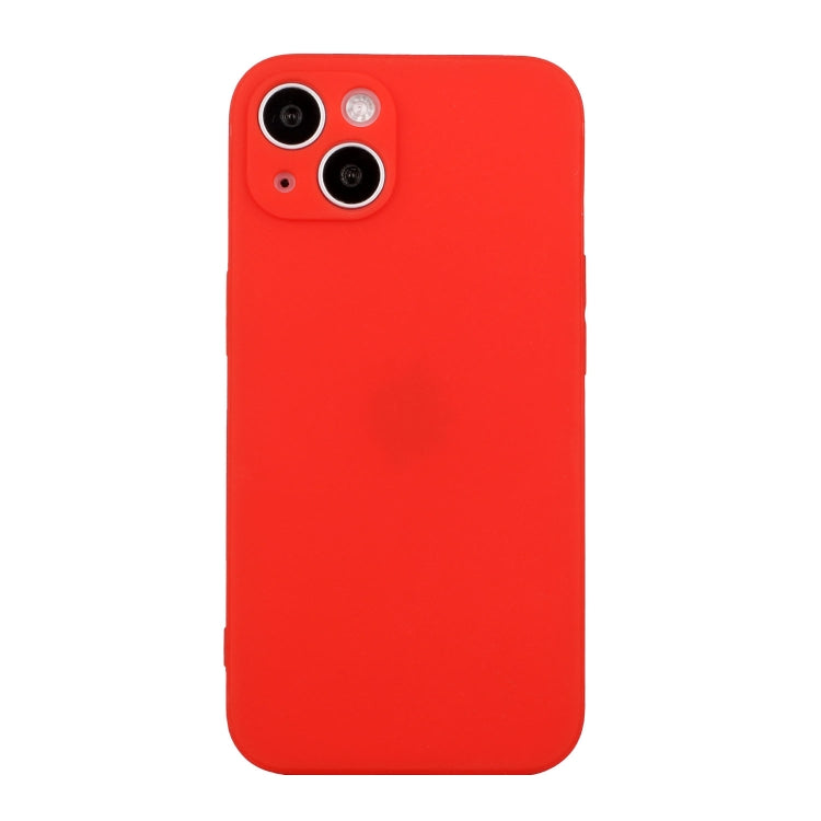 Straight Edge Solid Color TPU Shockproof Phone Case