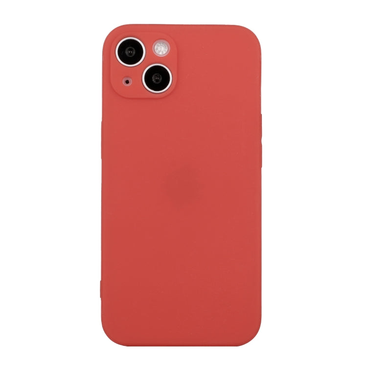 Straight Edge Solid Color TPU Shockproof Phone Case