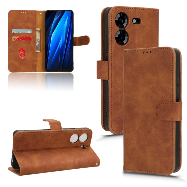 Skin Feel Magnetic Flip Leather Phone Case, For Tecno Pop 8, For Tecno Pova 5 Pro, For Tecno Pova Neo 3, For Tecno Pova 5, For Tecno Camon 20 Premier