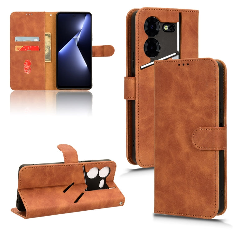 Skin Feel Magnetic Flip Leather Phone Case, For Tecno Pop 8, For Tecno Pova 5 Pro, For Tecno Pova Neo 3, For Tecno Pova 5, For Tecno Camon 20 Premier