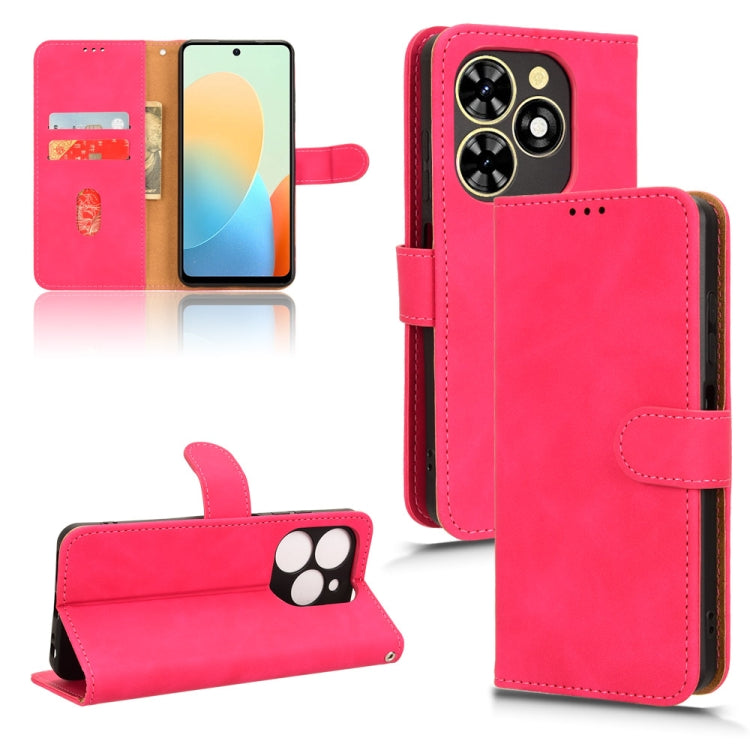 Skin Feel Magnetic Flip Leather Phone Case, For Tecno Pop 8, For Tecno Pova 5 Pro, For Tecno Pova Neo 3, For Tecno Pova 5, For Tecno Camon 20 Premier