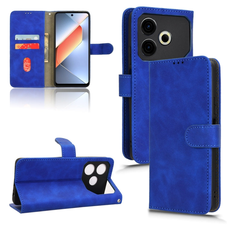 Skin Feel Magnetic Flip Leather Phone Case, For Tecno Spark Go 5G, For Tecno Camon 30S Pro, For Tecno Pova 6 Neo, For Tecno Camon 30 4G, For Tecno Spark 20 Pro, For Tecno Spark 20, For Tecno Pop 8, For Tecno Pova 5 Pro, For Tecno Pova Neo 3