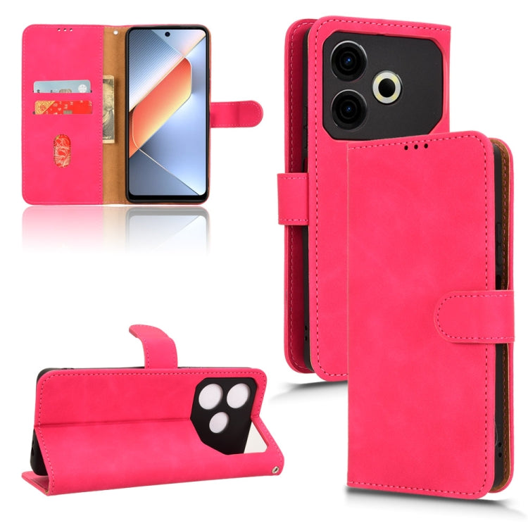 Skin Feel Magnetic Flip Leather Phone Case, For Tecno Spark Go 5G, For Tecno Camon 30S Pro, For Tecno Pova 6 Neo, For Tecno Camon 30 4G, For Tecno Spark 20 Pro, For Tecno Spark 20, For Tecno Pop 8, For Tecno Pova 5 Pro, For Tecno Pova Neo 3