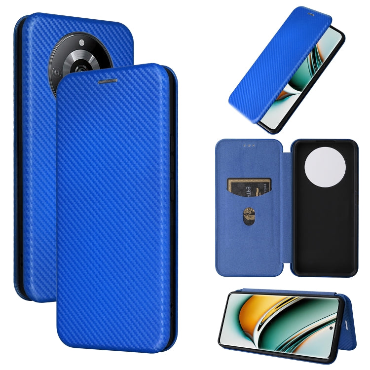Carbon Fiber Texture Flip Leather Phone Case, For Realme 11 5G / 11x, For Realme C53 4G / Narzo N53 4G, For Realme 11 5G, For Realme 11 Pro / 11 Pro+
