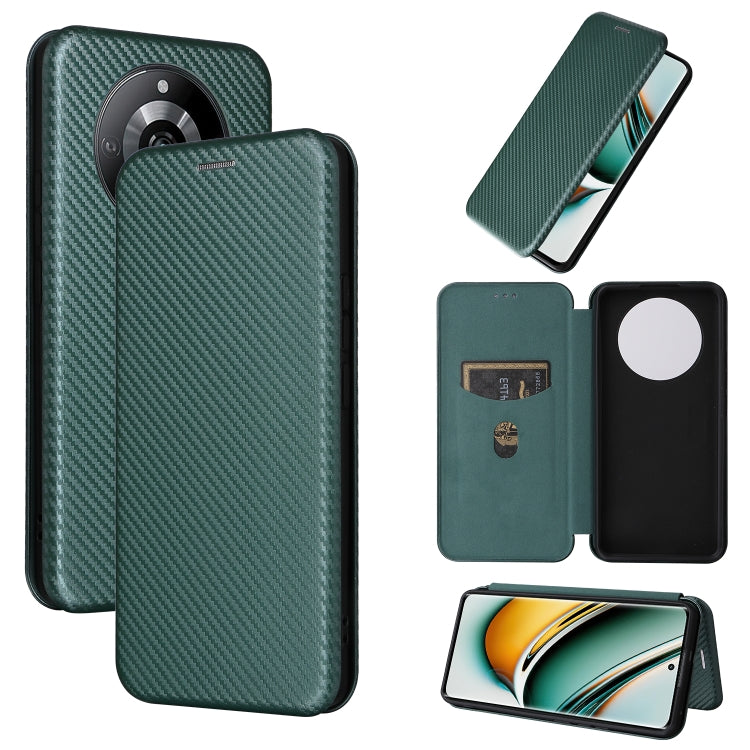Carbon Fiber Texture Flip Leather Phone Case, For Realme C67 4G, For Realme 11 4G Global, For Realme GT5 5G, For Realme 11 5G / 11x, For Realme C53 4G / Narzo N53 4G, For Realme 11 5G, For Realme 11 Pro / 11 Pro+