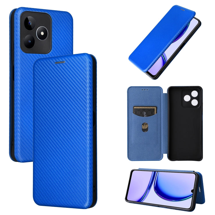Carbon Fiber Texture Flip Leather Phone Case, For Realme C67 4G, For Realme 11 4G Global, For Realme GT5 5G, For Realme 11 5G / 11x, For Realme C53 4G / Narzo N53 4G, For Realme 11 5G, For Realme 11 Pro / 11 Pro+