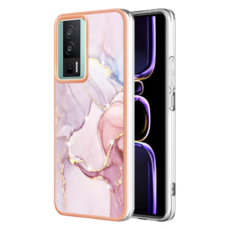Electroplating Marble Dual-side IMD Phone Case, For Xiaomi Redmi Note 13 Pro+ 5G, For Xiaomi Redmi Note 13 Pro 5G Global, For Xiaomi 13T/13T Pro, For Xiaomi Poco F5 5G/Redmi Note 12 Turbo, For Xiaomi Poco F5 Pro 5G/Redmi K60, For Xiaomi Redmi Note 12S ...