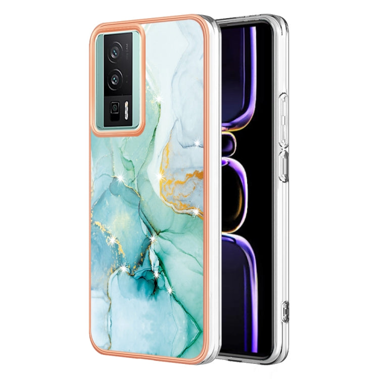 Electroplating Marble Dual-side IMD Phone Case, For Xiaomi Redmi Note 13 Pro+ 5G, For Xiaomi Redmi Note 13 Pro 5G Global, For Xiaomi 13T/13T Pro, For Xiaomi Poco F5 5G/Redmi Note 12 Turbo, For Xiaomi Poco F5 Pro 5G/Redmi K60, For Xiaomi Redmi Note 12S ...