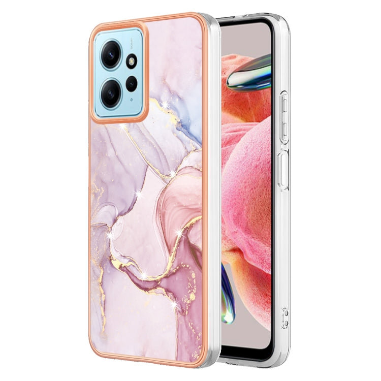Electroplating Marble Dual-side IMD Phone Case, For Xiaomi Redmi Note 13 Pro+ 5G, For Xiaomi Redmi Note 13 Pro 5G Global, For Xiaomi 13T/13T Pro, For Xiaomi Poco F5 5G/Redmi Note 12 Turbo, For Xiaomi Poco F5 Pro 5G/Redmi K60, For Xiaomi Redmi Note 12S ...