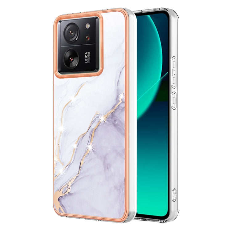 Electroplating Marble Dual-side IMD Phone Case, For Xiaomi Redmi Note 13 Pro+ 5G, For Xiaomi Redmi Note 13 Pro 5G Global, For Xiaomi 13T/13T Pro, For Xiaomi Poco F5 5G/Redmi Note 12 Turbo, For Xiaomi Poco F5 Pro 5G/Redmi K60, For Xiaomi Redmi Note 12S ...