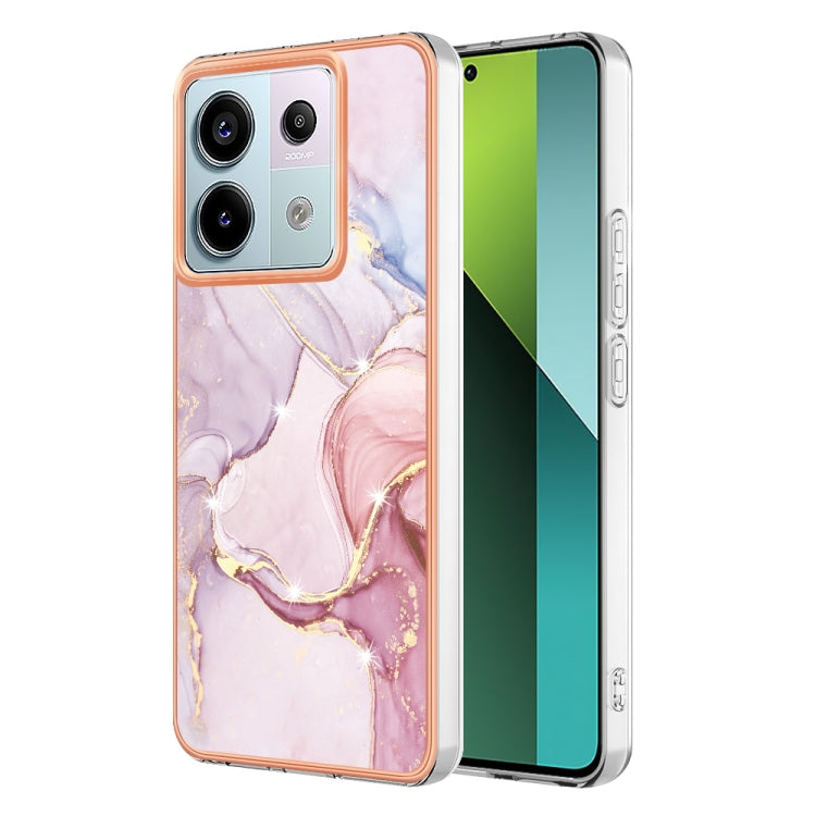Electroplating Marble Dual-side IMD Phone Case, For Xiaomi Redmi Note 13 Pro+ 5G, For Xiaomi Redmi Note 13 Pro 5G Global, For Xiaomi 13T/13T Pro, For Xiaomi Poco F5 5G/Redmi Note 12 Turbo, For Xiaomi Poco F5 Pro 5G/Redmi K60, For Xiaomi Redmi Note 12S ...