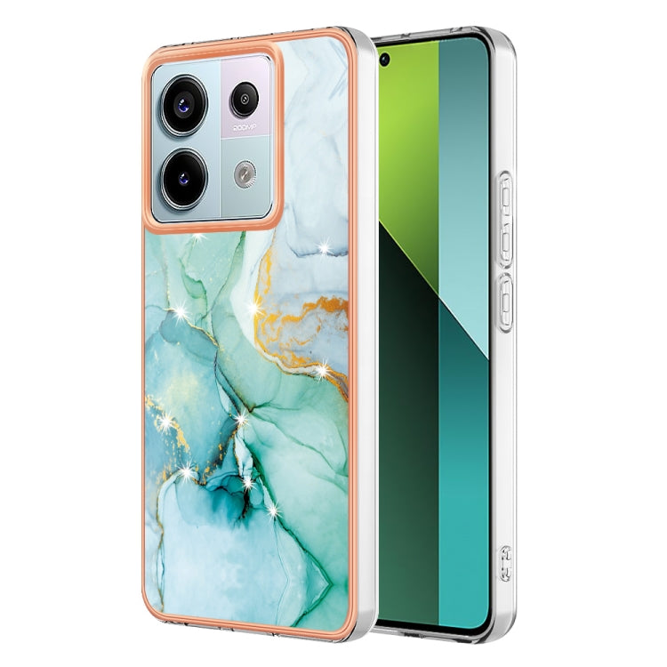 Electroplating Marble Dual-side IMD Phone Case, For Xiaomi Redmi Note 13 Pro+ 5G, For Xiaomi Redmi Note 13 Pro 5G Global, For Xiaomi 13T/13T Pro, For Xiaomi Poco F5 5G/Redmi Note 12 Turbo, For Xiaomi Poco F5 Pro 5G/Redmi K60, For Xiaomi Redmi Note 12S ...
