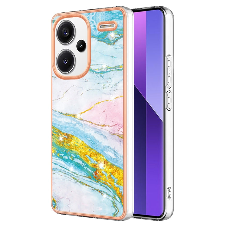Electroplating Marble Dual-side IMD Phone Case, For Xiaomi Redmi Note 13 Pro+ 5G, For Xiaomi Redmi Note 13 Pro 5G Global, For Xiaomi 13T/13T Pro, For Xiaomi Poco F5 5G/Redmi Note 12 Turbo, For Xiaomi Poco F5 Pro 5G/Redmi K60, For Xiaomi Redmi Note 12S ...