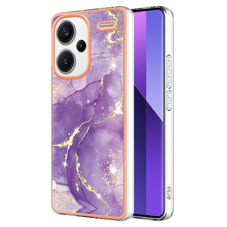 Electroplating Marble Dual-side IMD Phone Case, For Xiaomi Redmi Note 13 Pro+ 5G, For Xiaomi Redmi Note 13 Pro 5G Global, For Xiaomi 13T/13T Pro, For Xiaomi Poco F5 5G/Redmi Note 12 Turbo, For Xiaomi Poco F5 Pro 5G/Redmi K60, For Xiaomi Redmi Note 12S ...