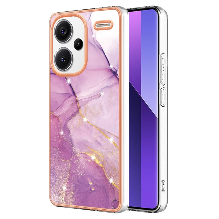 Electroplating Marble Dual-side IMD Phone Case, For Xiaomi Redmi Note 13 Pro+ 5G, For Xiaomi Redmi Note 13 Pro 5G Global, For Xiaomi 13T/13T Pro, For Xiaomi Poco F5 5G/Redmi Note 12 Turbo, For Xiaomi Poco F5 Pro 5G/Redmi K60, For Xiaomi Redmi Note 12S ...