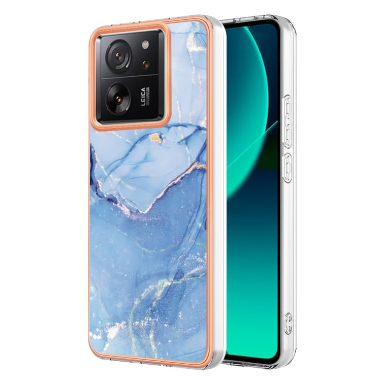 Electroplating Marble Dual-side IMD TPU Phone Case, For Xiaomi 13T/13T Pro, For Xiaomi Poco F5 5G/Redmi Note 12 Turbo, For Xiaomi Poco F5 Pro 5G/Redmi K60, For Xiaomi Redmi Note 12S 4G, For Xiaomi Redmi Note 12 4G Global
