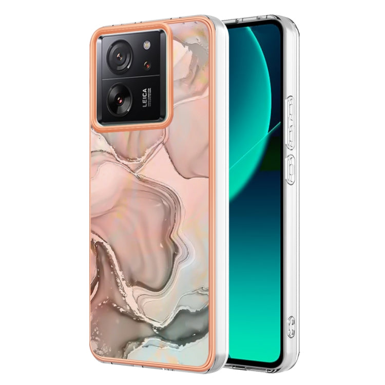 Electroplating Marble Dual-side IMD TPU Phone Case, For Xiaomi 13T/13T Pro, For Xiaomi Poco F5 5G/Redmi Note 12 Turbo, For Xiaomi Poco F5 Pro 5G/Redmi K60, For Xiaomi Redmi Note 12S 4G, For Xiaomi Redmi Note 12 4G Global