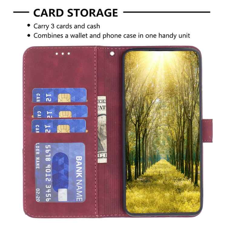 Magnetic Buckle Rhombus Texture Leather Phone Case, For iPhone 15 Pro Max, For iPhone 15 Pro, For iPhone 15 Plus, For iPhone 15