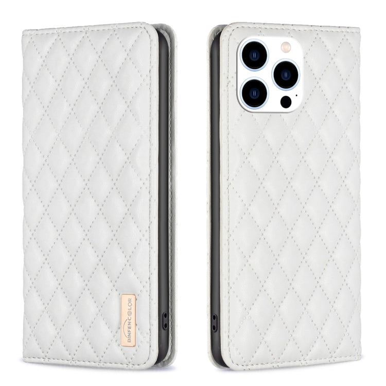 Diamond Lattice Magnetic Leather Flip Phone Case, For iPhone 18 Pro/17 Pro, For iPhone 18 Pro Max/17 Pro Max, For iPhone 17, For iPhone 17 Air, For iPhone 16 Pro Max, For iPhone 16 Pro, For iPhone 16 Plus, For iPhone 16