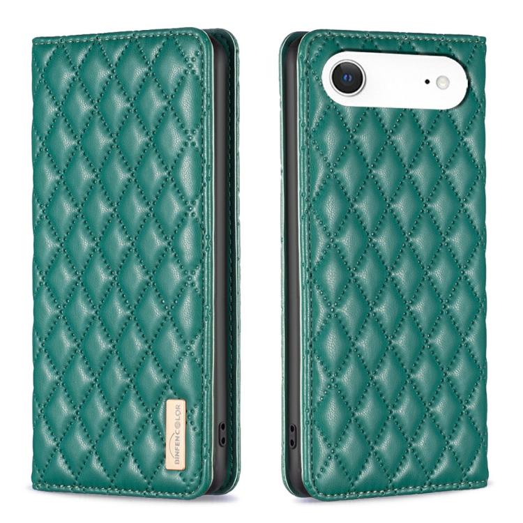 Diamond Lattice Magnetic Leather Flip Phone Case, For iPhone 18 Pro/17 Pro, For iPhone 18 Pro Max/17 Pro Max, For iPhone 17, For iPhone 17 Air, For iPhone 16 Pro Max, For iPhone 16 Pro, For iPhone 16 Plus, For iPhone 16