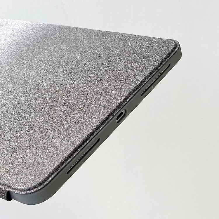 Gradient Glitter Magnetic Split Leather Tablet Case