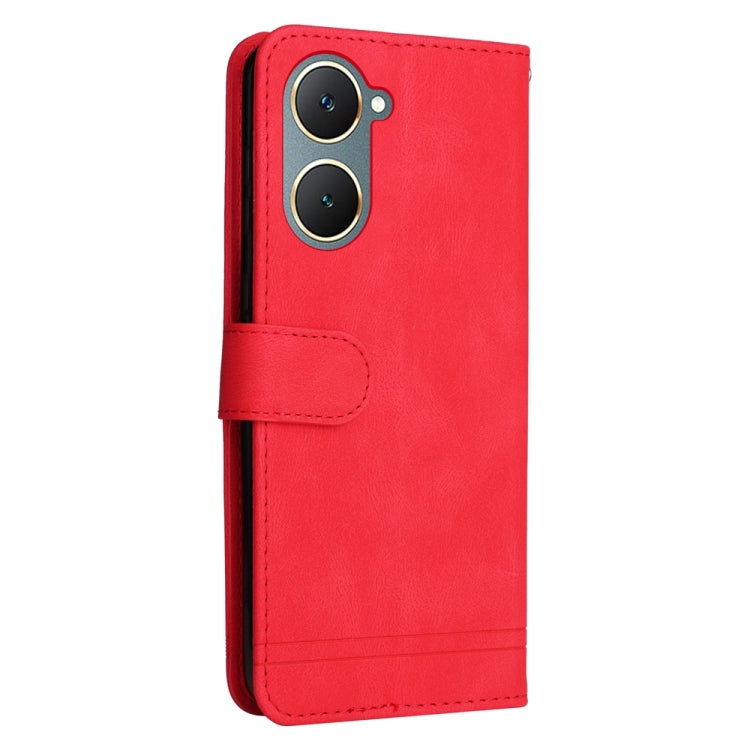 Skin Feel Life Tree Metal Button Leather Phone Case, For vivo Y03 4G, For vivo Y200 / V29e Global, For vivo Y17s, For vivo Y36 4G / 5G Foreign, For vivo Y78 5G Foreign