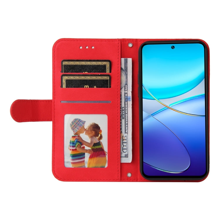 Skin Feel Life Tree Metal Button Leather Phone Case, For vivo Y100 5G IDN / Y200e 5G Global, For vivo Y03 4G, For vivo Y200 / V29e Global, For vivo Y17s, For vivo Y36 4G / 5G Foreign, For vivo Y78 5G Foreign