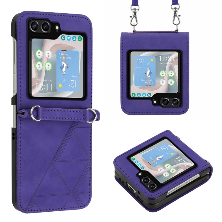 Crossbody 3D Embossed Flip Leather Phone Case, For Samsung Galaxy A25 5G / A24, For Samsung Galaxy A15, For Samsung Galaxy Z Fold5 5G, For Samsung Galaxy Z Flip5 5G, For Samsung Galaxy S23 FE 5G, For Samsung Galaxy A05, For Samsung Galaxy A05s