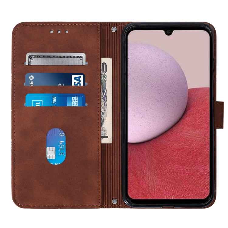 Crossbody 3D Embossed Flip Leather Phone Case, For Samsung Galaxy A25 5G / A24, For Samsung Galaxy A15, For Samsung Galaxy Z Fold5 5G, For Samsung Galaxy A05, For Samsung Galaxy Z Flip5 5G, For Samsung Galaxy S23 FE 5G, For Samsung Galaxy A05s