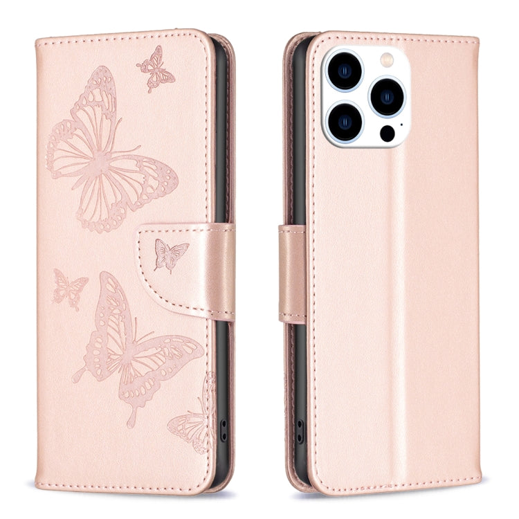 Embossing Two Butterflies Pattern Leather Phone Case, For iPhone 16 Pro Max, For iPhone 16 Pro, For iPhone 16 Plus, For iPhone 16, For iPhone 15 Pro Max, For iPhone 15 Pro, For iPhone 15 Plus, For iPhone 15
