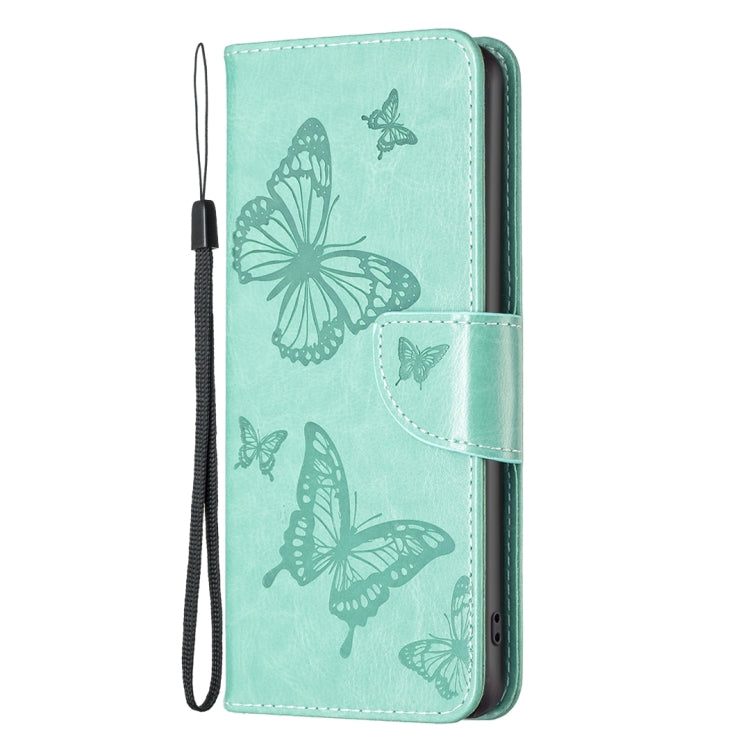 Embossing Two Butterflies Pattern Leather Phone Case, For iPhone 16 Pro Max, For iPhone 16 Pro, For iPhone 16 Plus, For iPhone 16, For iPhone 15 Pro Max, For iPhone 15 Pro, For iPhone 15 Plus, For iPhone 15