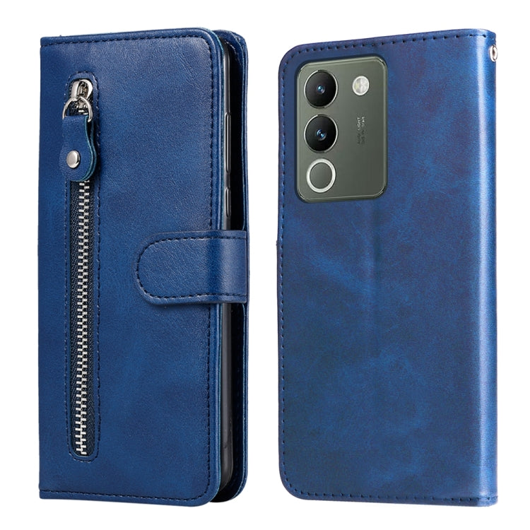 Fashion Calf Texture Zipper Leather Phone Case, For vivo Y03 4G, For vivo Y200 / V29e Global, For vivo Y17s, For vivo Y36 4G / 5G Global, For vivo Y78 5G Global
