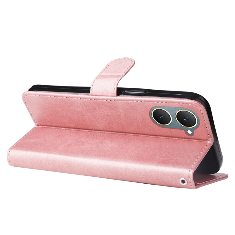 Fashion Calf Texture Zipper Leather Phone Case, For vivo Y03 4G, For vivo Y200 / V29e Global, For vivo Y17s, For vivo Y36 4G / 5G Global, For vivo Y78 5G Global
