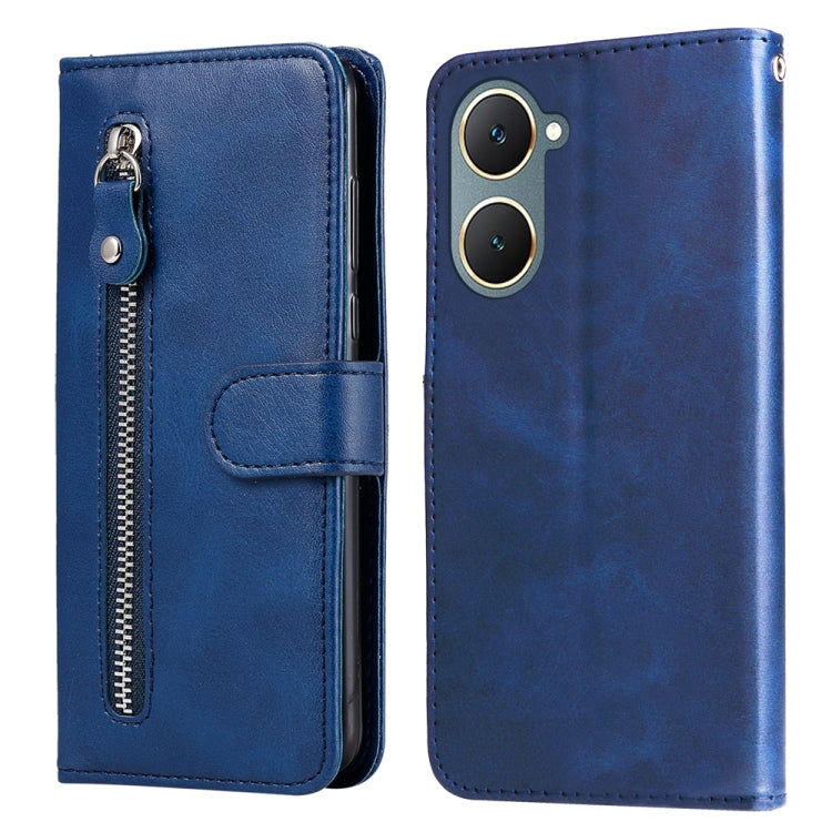 Fashion Calf Texture Zipper Leather Phone Case, For vivo Y03 4G, For vivo Y200 / V29e Global, For vivo Y17s, For vivo Y36 4G / 5G Global, For vivo Y78 5G Global