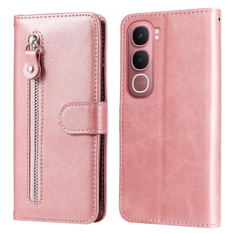 Fashion Calf Texture Zipper Leather Phone Case, For vivo Y600 Pro 5G, For vivo Y21 5G 2026 / vivo Y05 4G, For vivo V70 FE 5G, For vivo S50 5G / V70 5G, For vivo Y500 Pro 5G, For vivo X300 Pro, For vivo X300, For vivo V60 Lite 4G / 5G, For vivo Y31 5G 2025