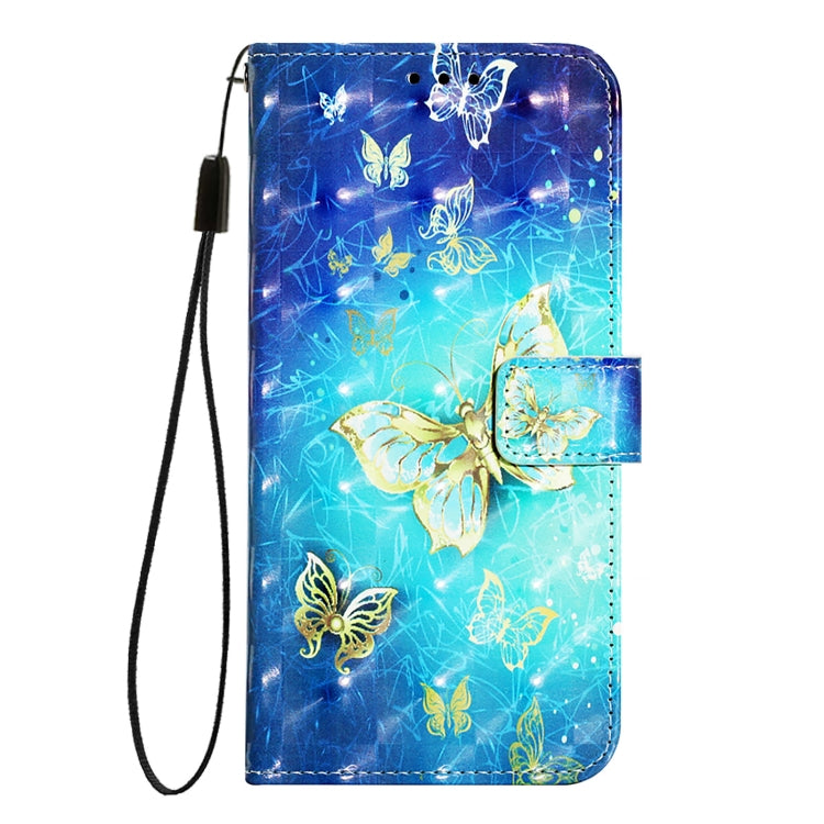 3D Painting Horizontal Flip Leather Phone Case, For iPhone 17e / 16e, For iPhone 17 Pro Max, For iPhone 17 Pro, For iPhone 17, For iPhone Air, For iPhone 16 Pro Max