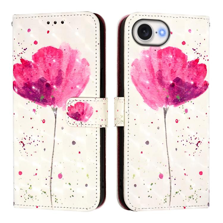 3D Painting Horizontal Flip Leather Phone Case, For iPhone 17e / 16e, For iPhone 17 Pro Max, For iPhone 17 Pro, For iPhone 17, For iPhone Air, For iPhone 16 Pro Max