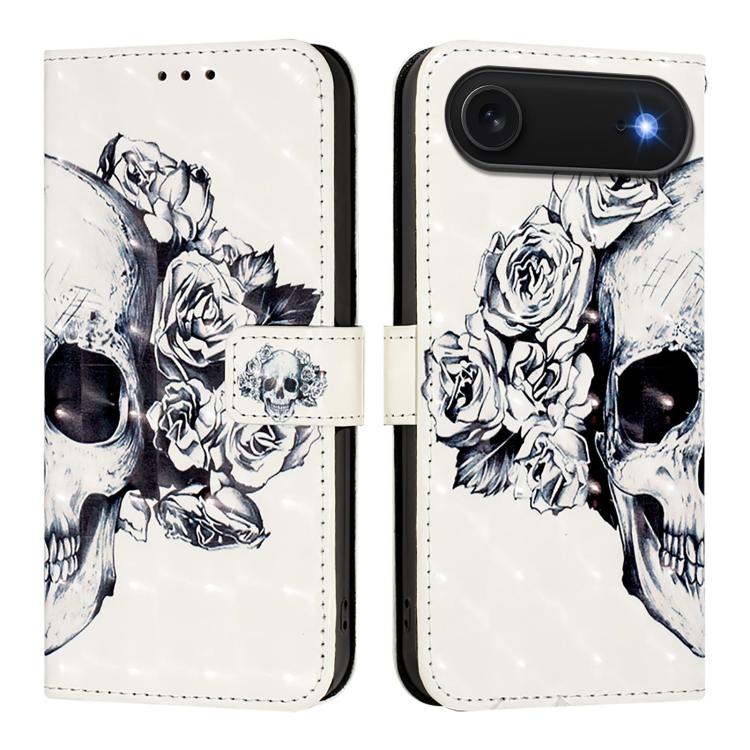 3D Painting Horizontal Flip Leather Phone Case, For iPhone 17e / 16e, For iPhone 17 Pro Max, For iPhone 17 Pro, For iPhone 17, For iPhone Air, For iPhone 16 Pro Max