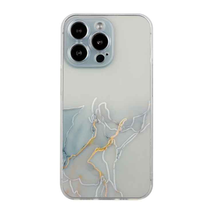 Hollow Marble Pattern TPU Straight Edge Phone Case