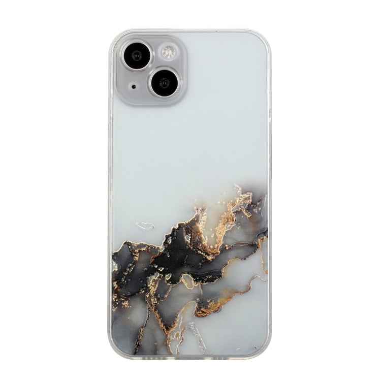 Hollow Marble Pattern TPU Straight Edge Phone Case