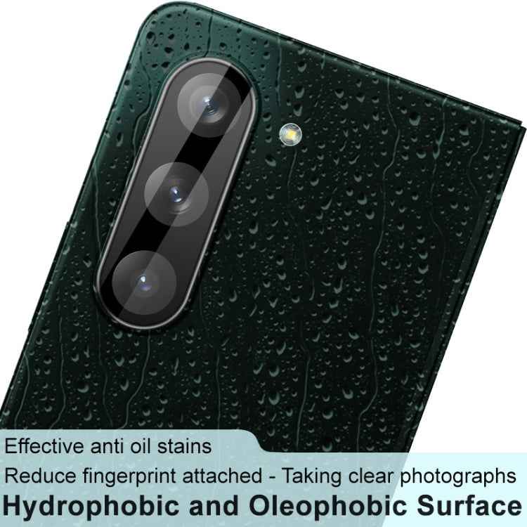 imak High Definition Integrated Glass Lens Film Black Version, For Samsung Galaxy Z Fold5 5G, For Samsung Galaxy Z Flip5 5G