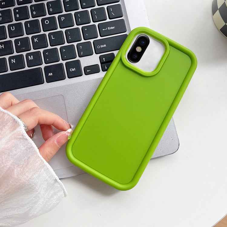 Shockproof Frame Frosted TPU Phone Case, For iPhone X / XS, For iPhone XR, For iPhone XS Max, For iPhone 8 Plus / 7 Plus