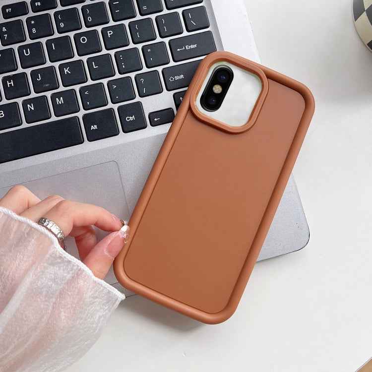Shockproof Frame Frosted TPU Phone Case, For iPhone X / XS, For iPhone XR, For iPhone XS Max, For iPhone 8 Plus / 7 Plus