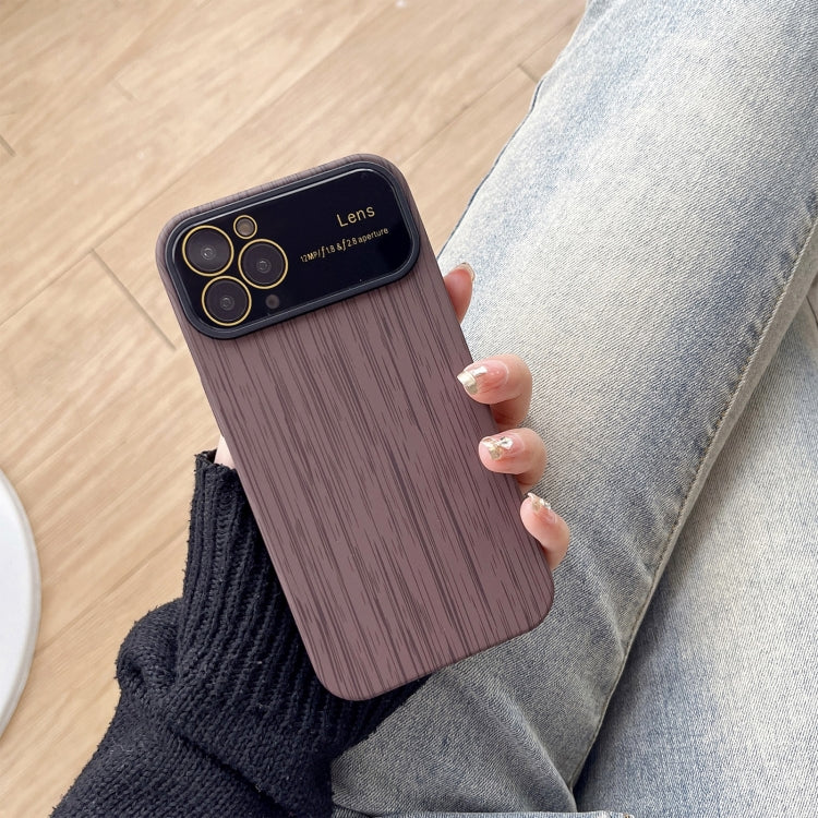 Wood Grain TPU Phone Case with Lens Film, For iPhone 12 Pro, For iPhone 11 Pro Max, For iPhone 11, For iPhone 11 Pro