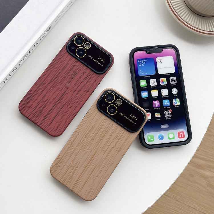 Wood Grain TPU Phone Case with Lens Film, For iPhone 12 Pro, For iPhone 11 Pro Max, For iPhone 11, For iPhone 11 Pro