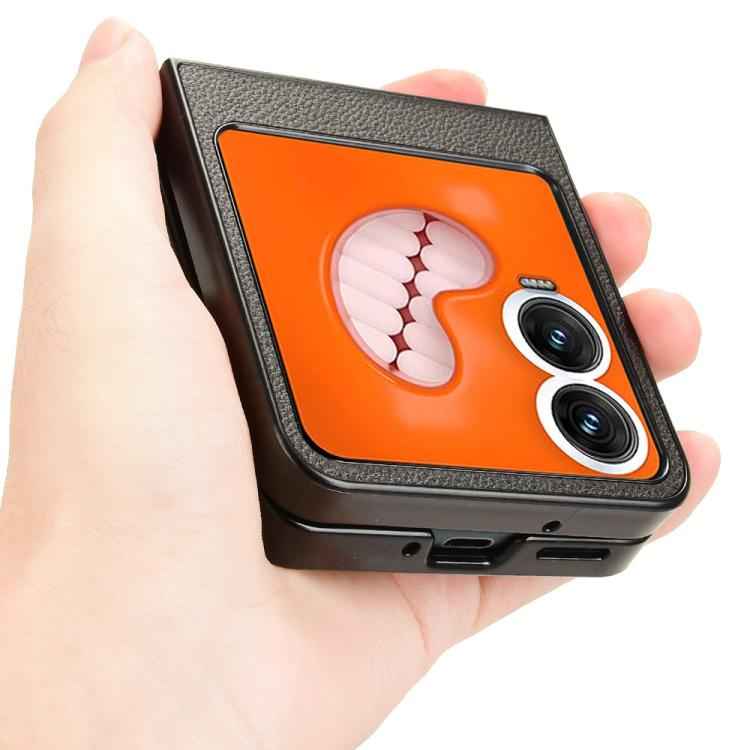 Litchi Texture Card Slots Back Cover Phone Case, For Tecno Phantom V Flip2, For Tecno Phantom V Fold2, For Tecno Phantom V Fold